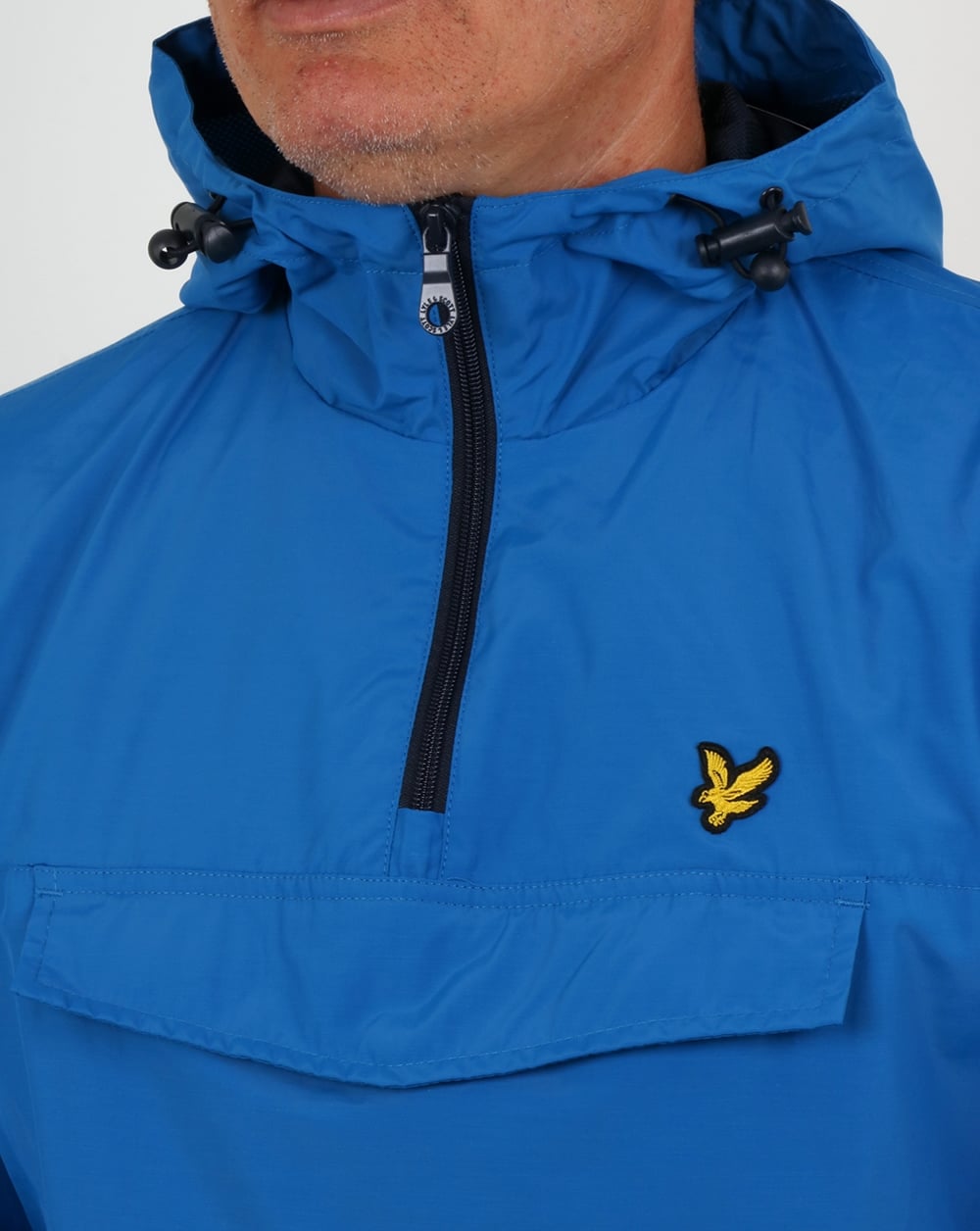 Lyle And Scott – Überziehjacke mit Qtr-Reißverschluss, Blau