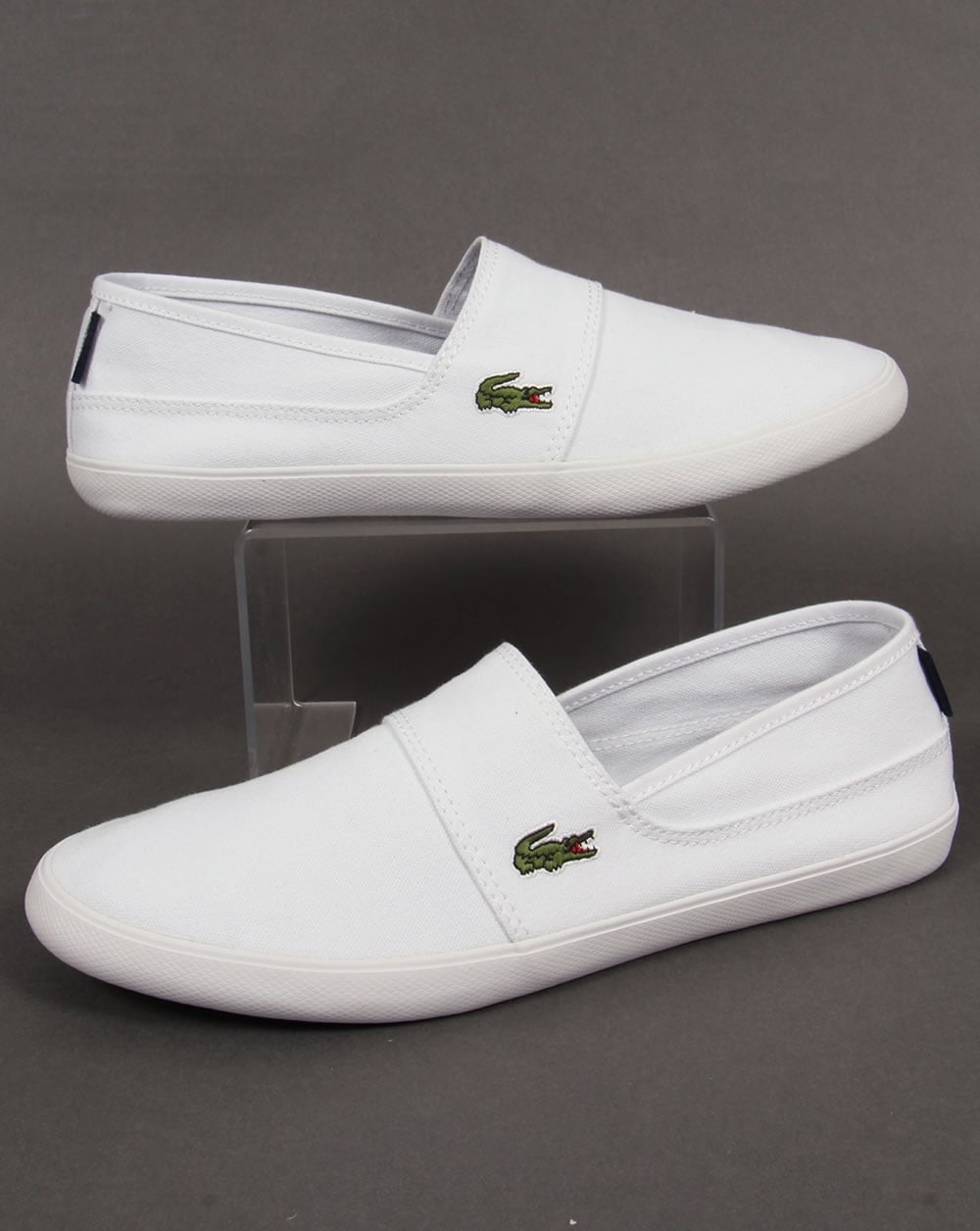 Lacoste Marice Slip-On-Espadrille-Stil – Weiß