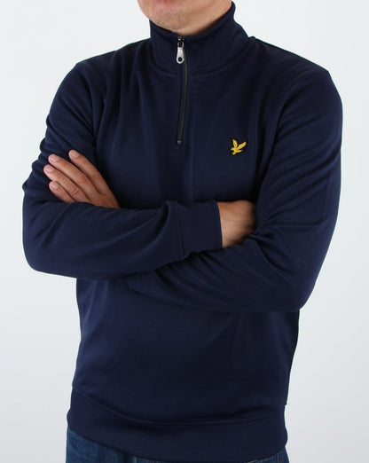 Lyle And Scott Trikot 1/4 Reißverschluss Marineblau