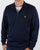 Lyle And Scott Tricot 1/4 Zip Navy
