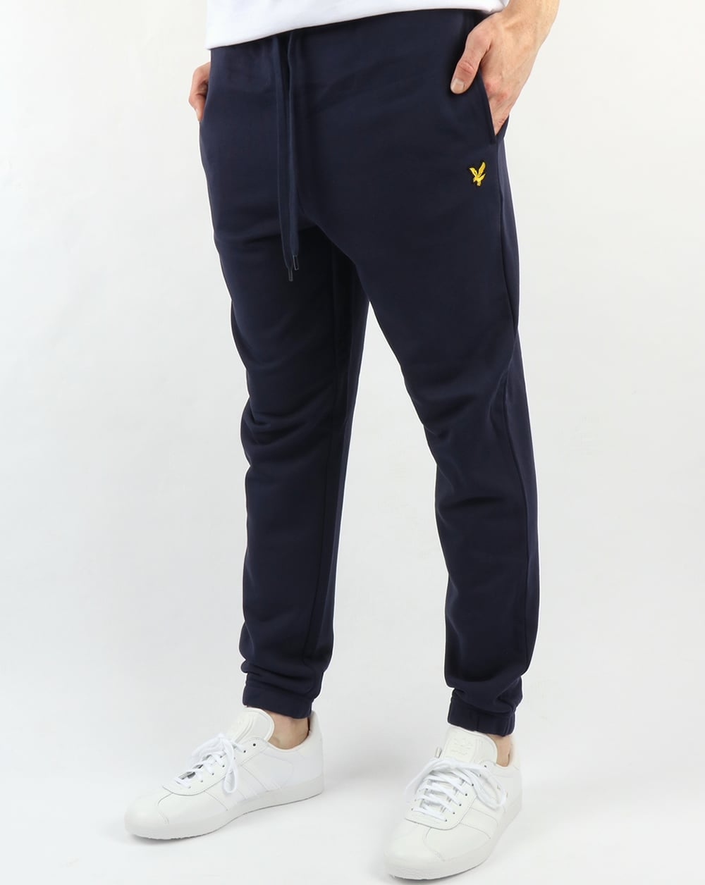 Lyle And Scott Schmal geschnittene Jogginghose in Marineblau