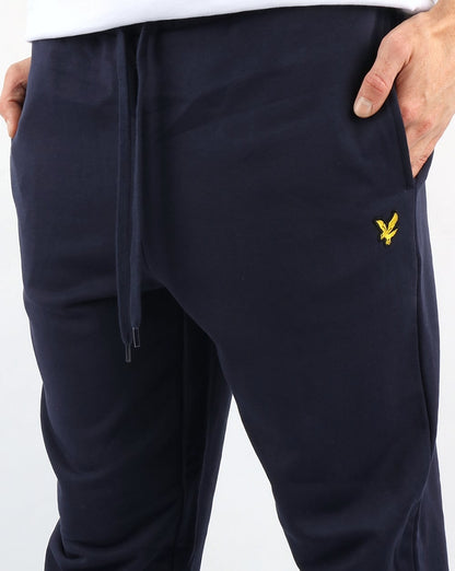 Lyle And Scott Schmal geschnittene Jogginghose in Marineblau