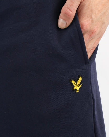 Lyle And Scott Schmal geschnittene Jogginghose in Marineblau