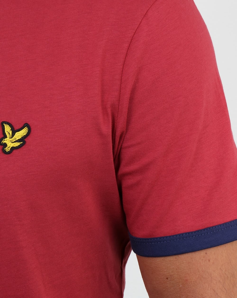Lyle And Scott – Ringer-T-Shirt mit Granatapfel