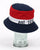 Kangol Bold Stripe Bucket Hat Navy