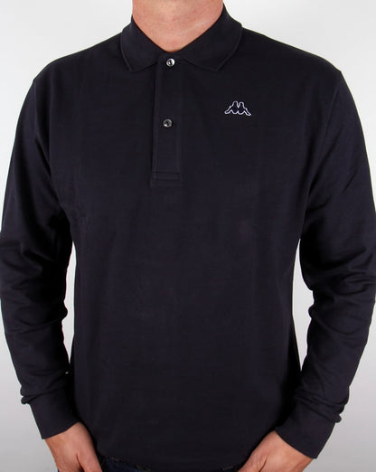Robe Di Kappa Aarberg Langarm-Poloshirt Marineblau