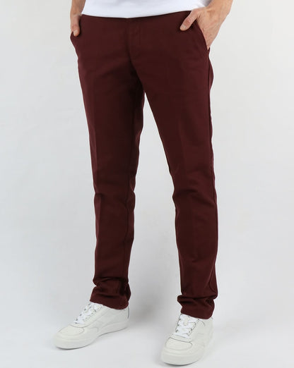 Farah Basset Hopsack Hose Farah Rot