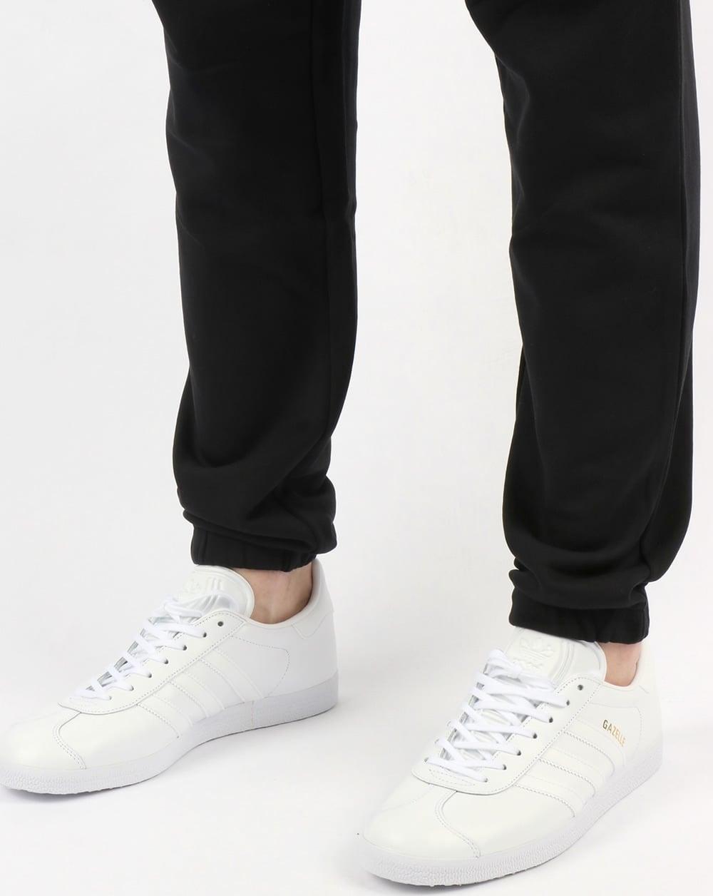 Lyle And Scott Schmal geschnittene Jogginghose in echtem Schwarz