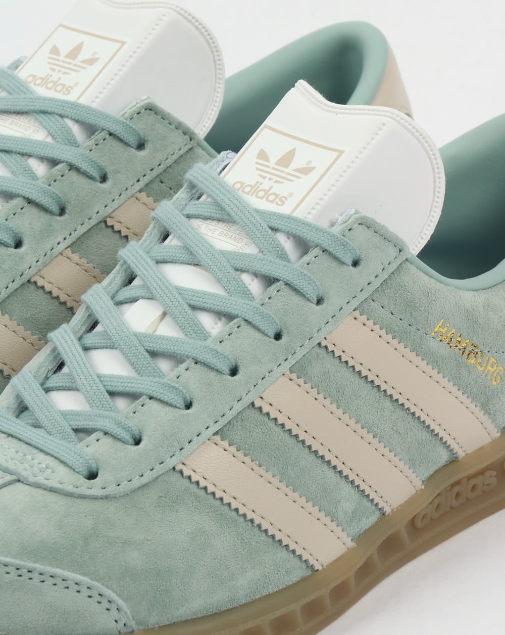 Adidas Hamburg Sneakers Taktile Grün/Klarbraun