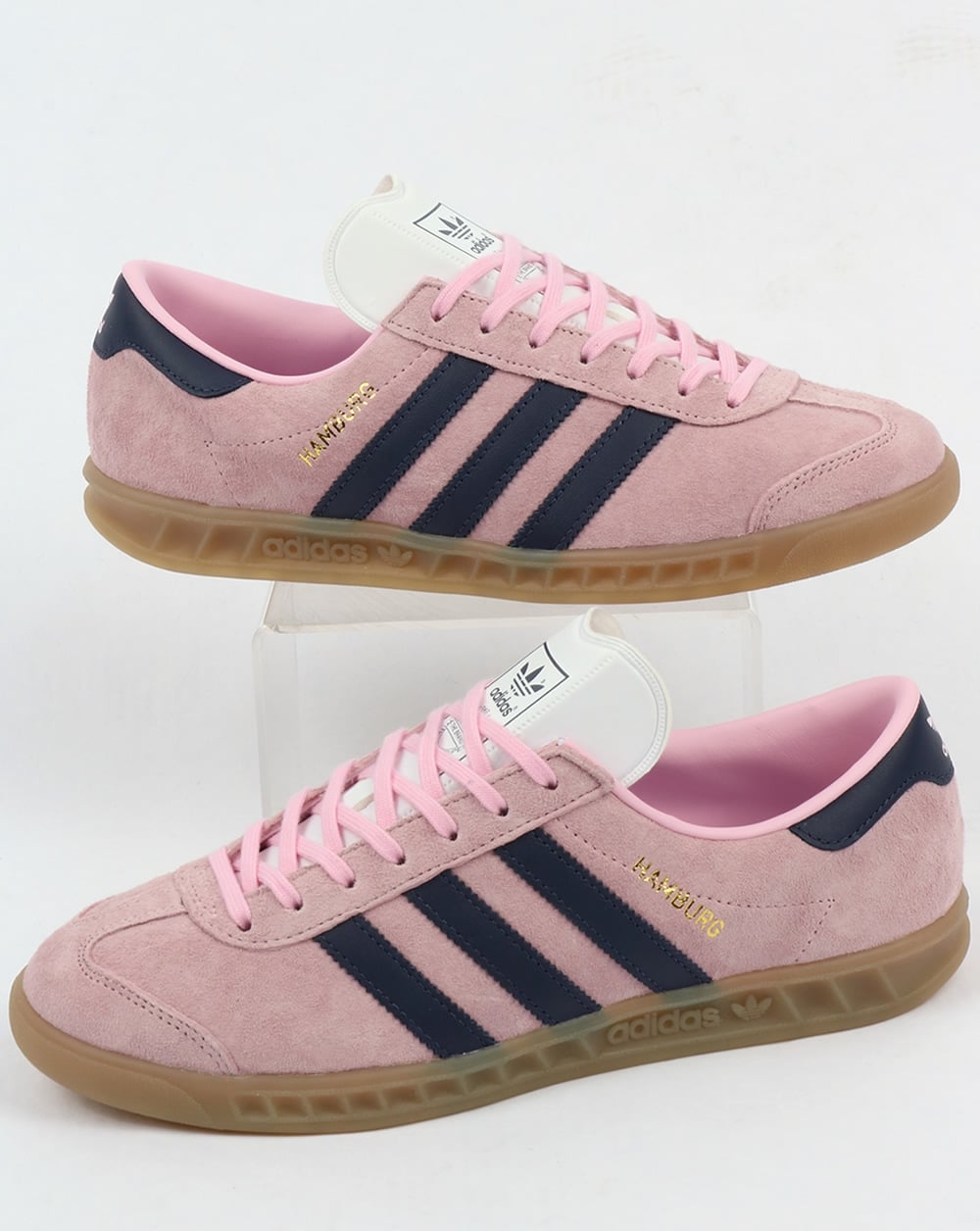 Adidas Hamburg Sneakers Hellrosa/Dunkelblau