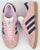 Adidas Hamburg Trainers Light Pink/Dark Blue