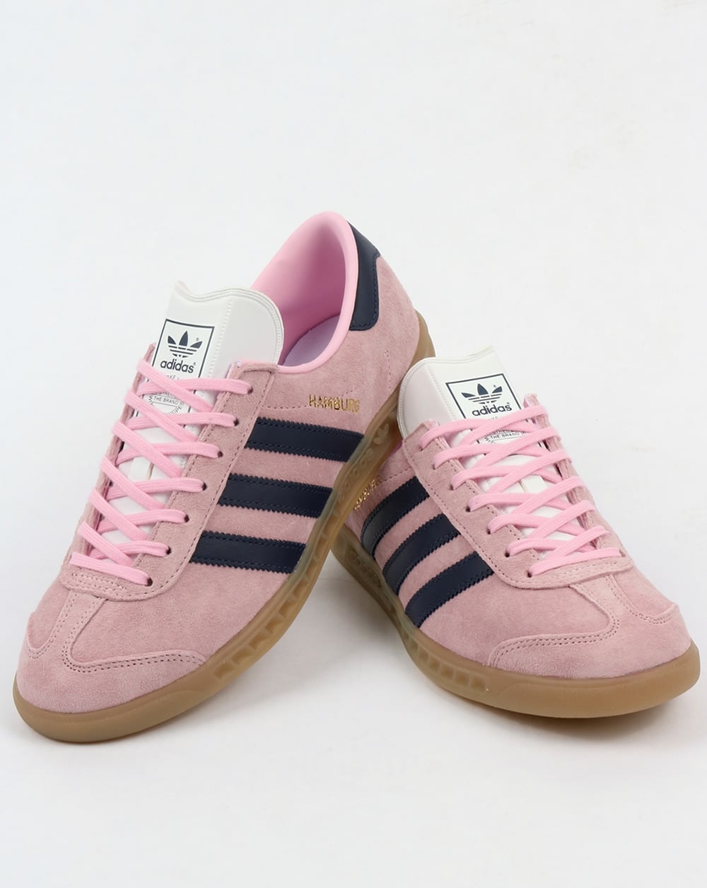 Adidas Hamburg Sneakers Hellrosa/Dunkelblau