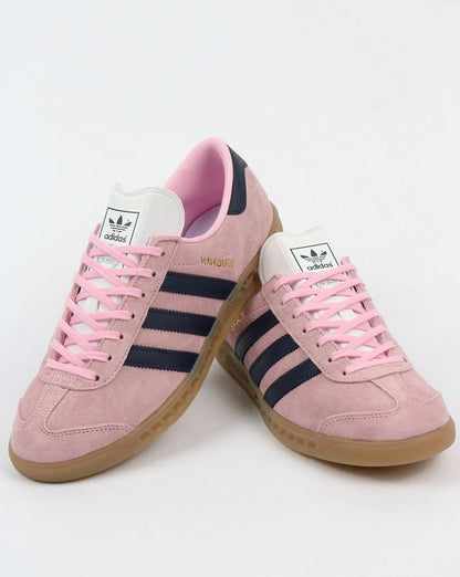 Adidas Hamburg Sneakers Hellrosa/Dunkelblau