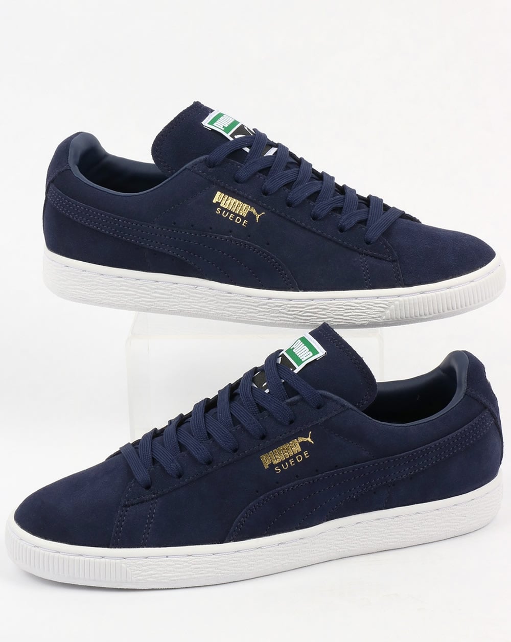 Puma – Suede Classic – Sneaker, ganz in Marineblau