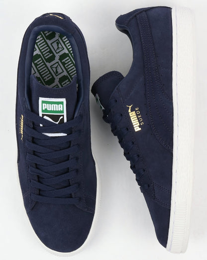 Puma – Suede Classic – Sneaker, ganz in Marineblau
