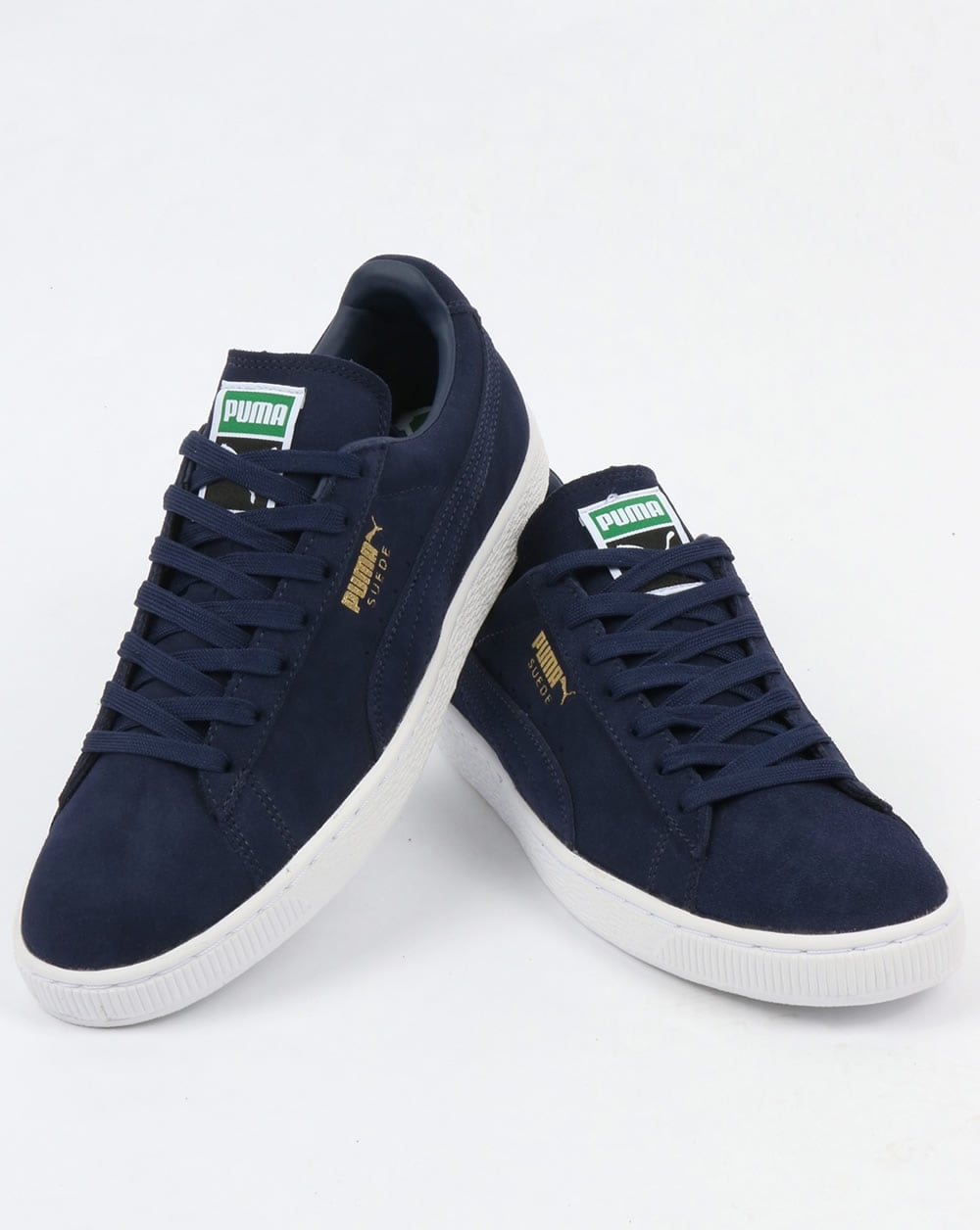 Puma – Suede Classic – Sneaker, ganz in Marineblau