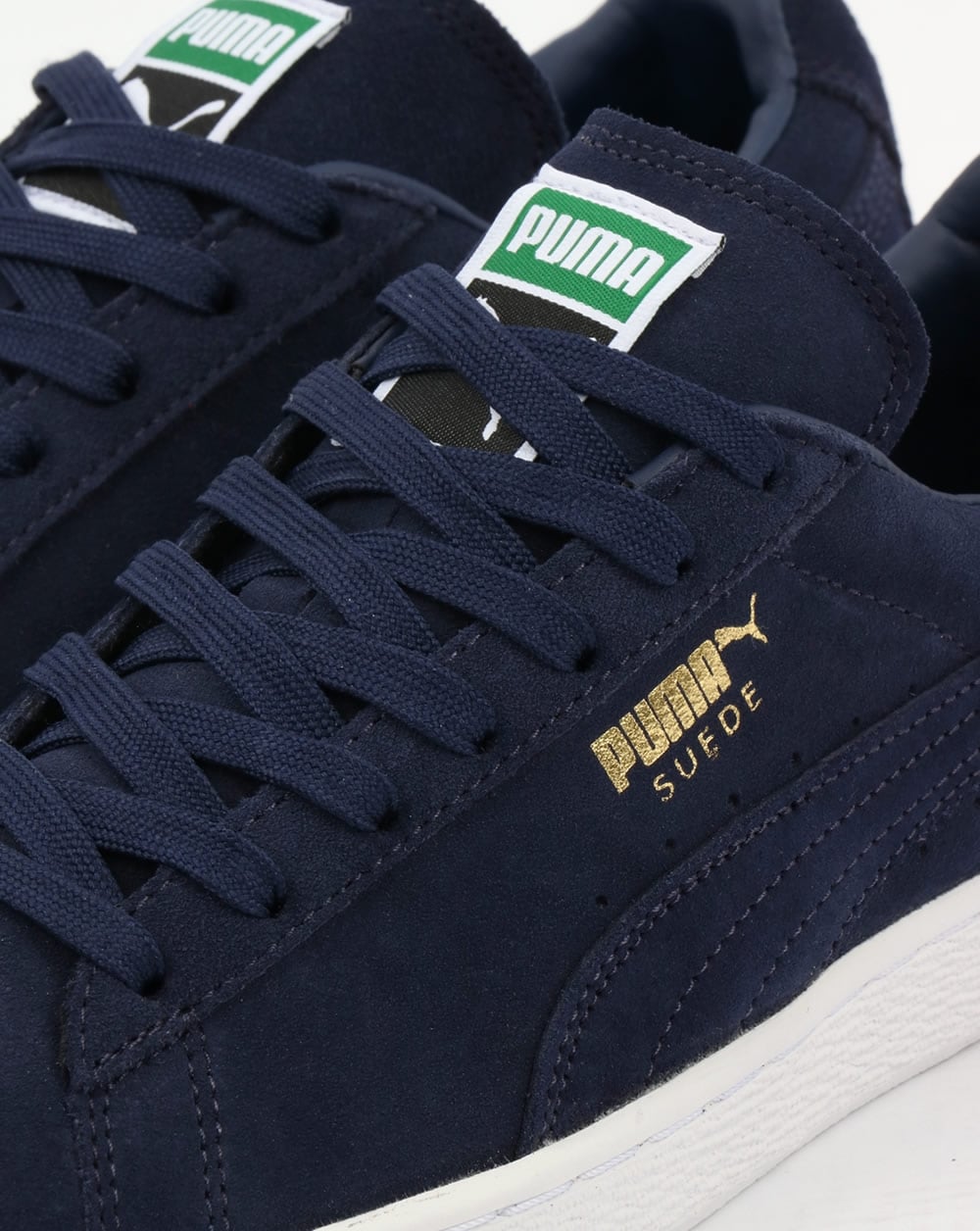 Puma – Suede Classic – Sneaker, ganz in Marineblau