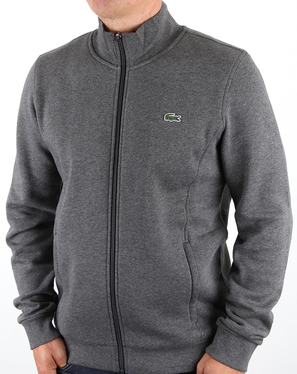 Lacoste – Trainingsoberteil mit Reißverschluss und Pitch