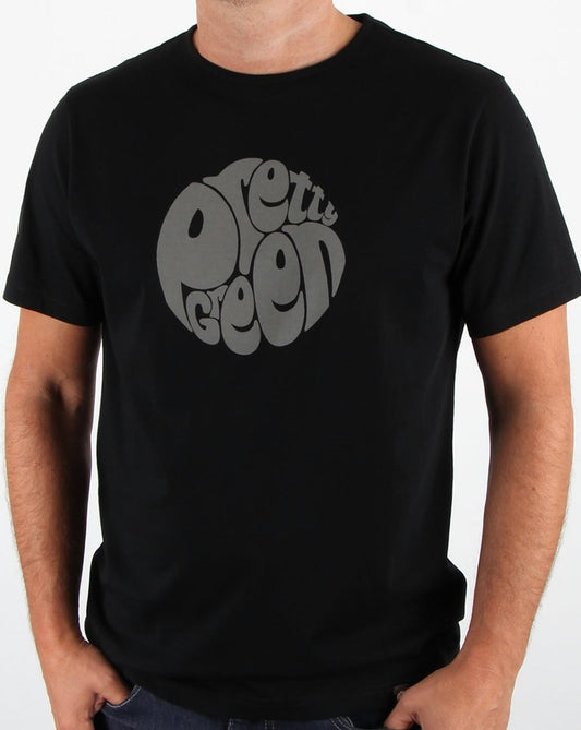 Pretty Green Logo T-Shirt Schwarz