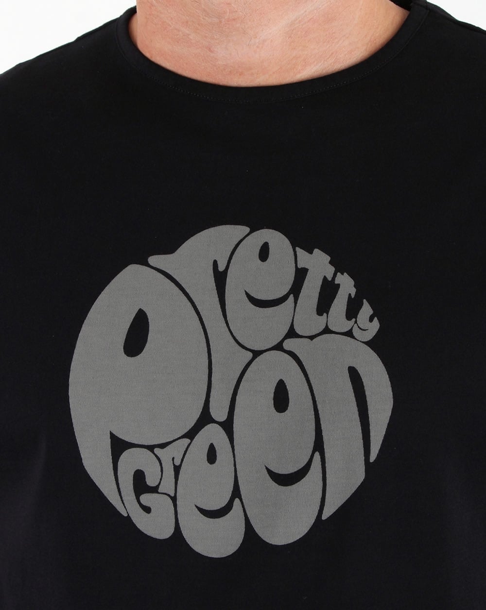 Pretty Green Logo T-Shirt Schwarz