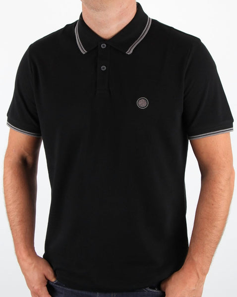 Pretty Green Barton Polo Shirt Black
