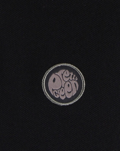 Pretty Green Barton Poloshirt Schwarz