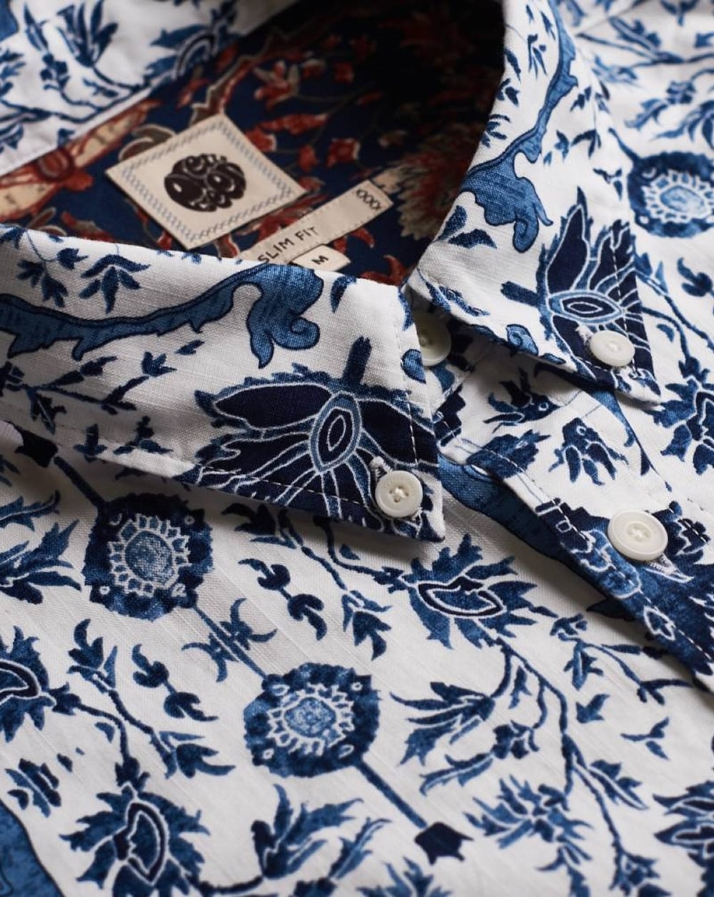 Pretty Green Ebury Hemd Weiß