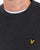 Lyle And Scott Merino Jumper Charcoal Marl