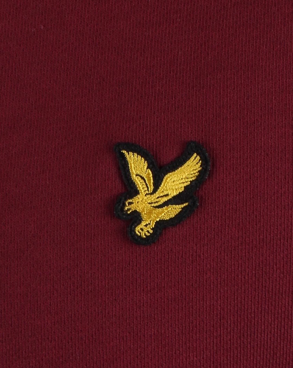 Lyle And Scott – Sweatshirt mit Rundhalsausschnitt, Weinrot
