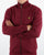 Lyle And Scott Funnel Neck Zip Through Sweatshirt Claret