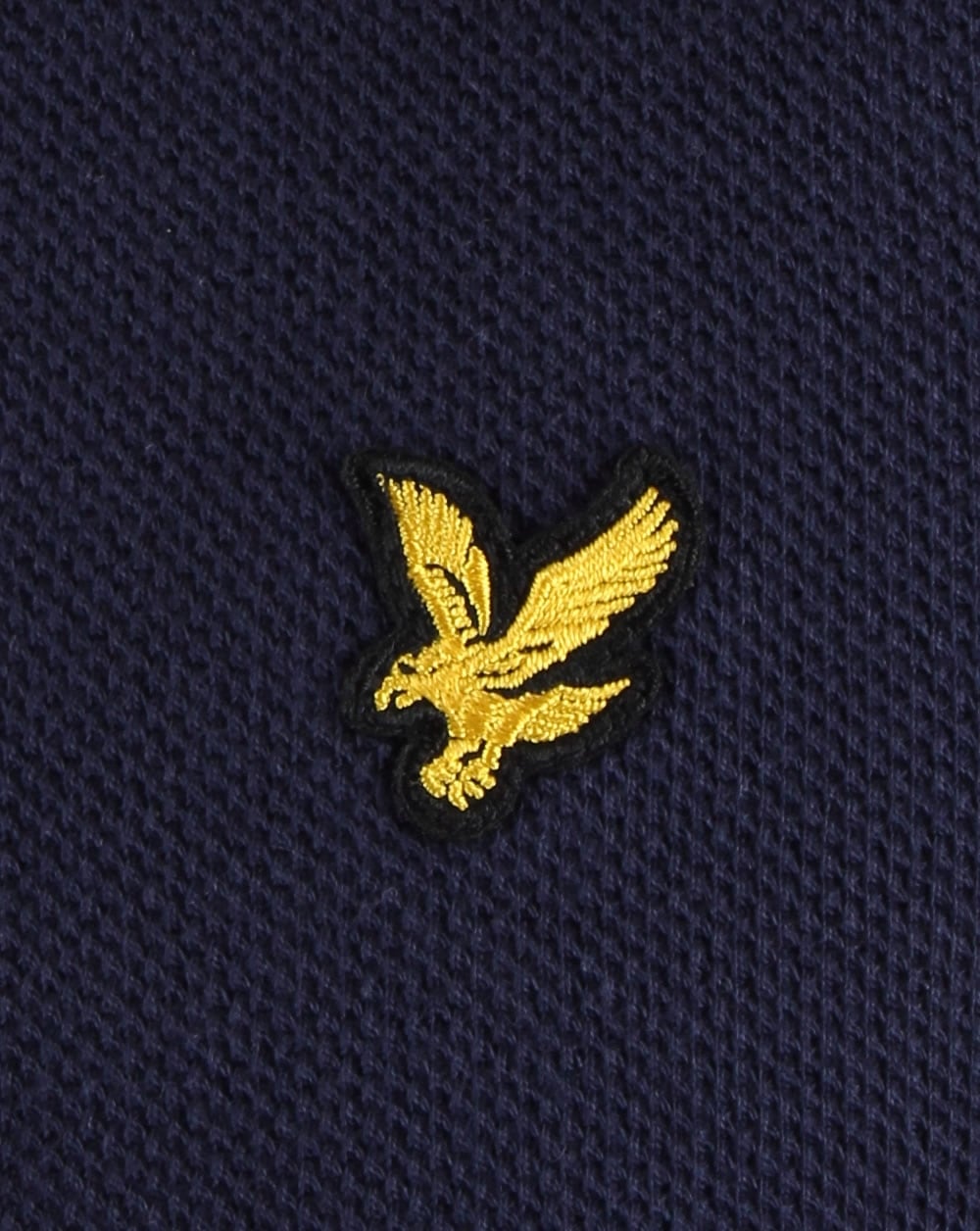 Lyle And Scott – Sweatshirt mit Wabenmuster in Marineblau