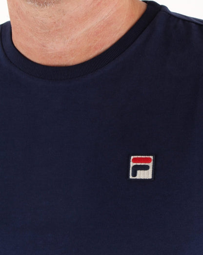 Fila Vintage Felice Langarm-T-Shirt Marineblau