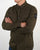 Marshall Artist Dual Pocket Military Overshirt Military Green
