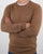 Farah Mullen Merino Jumper Camel