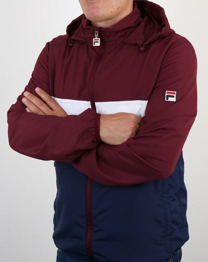 Fila Vintage Cipolla 2 Jacke Marineblau/Burgund