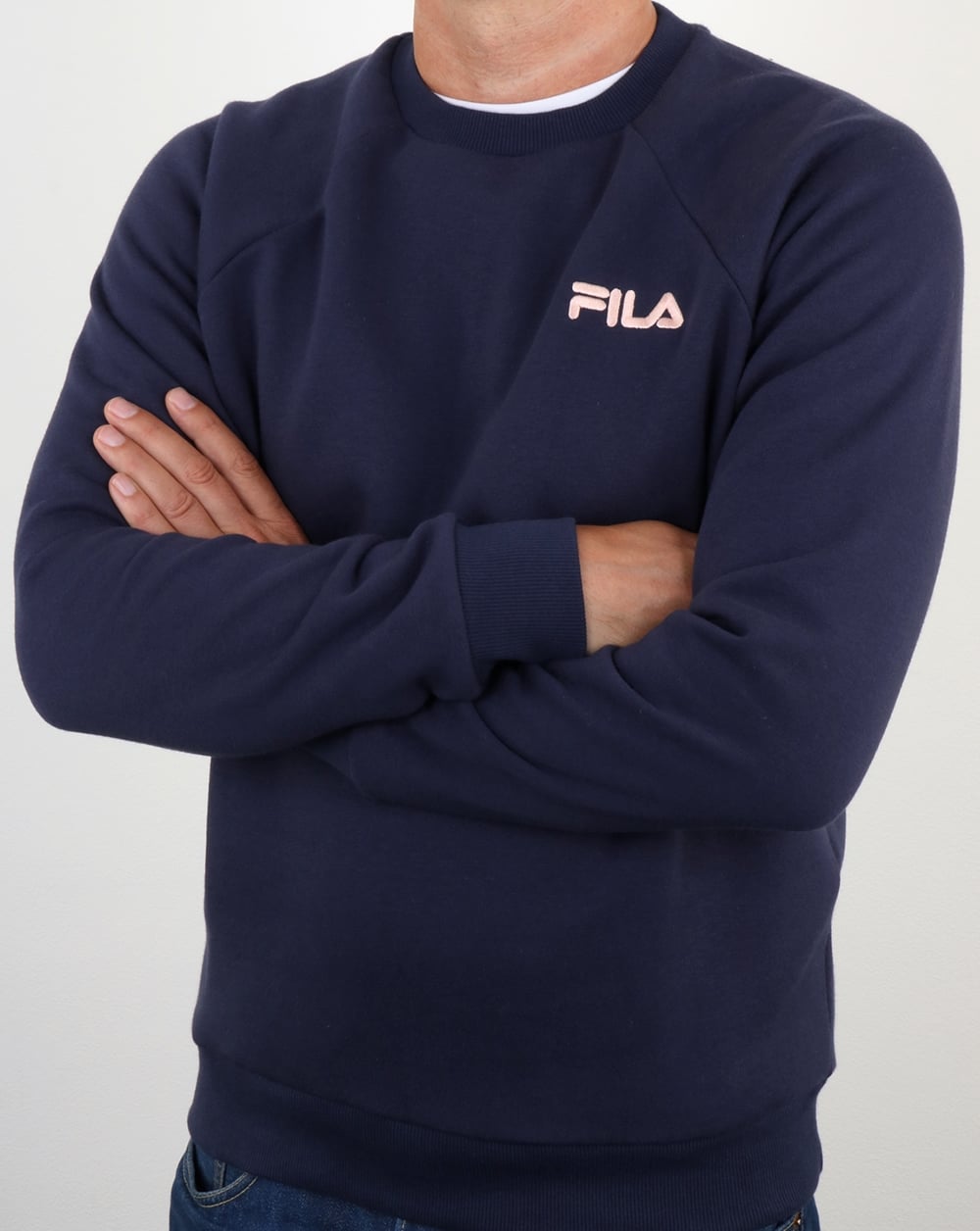 Fila Vintage Ethan Sweatshirt Marineblau