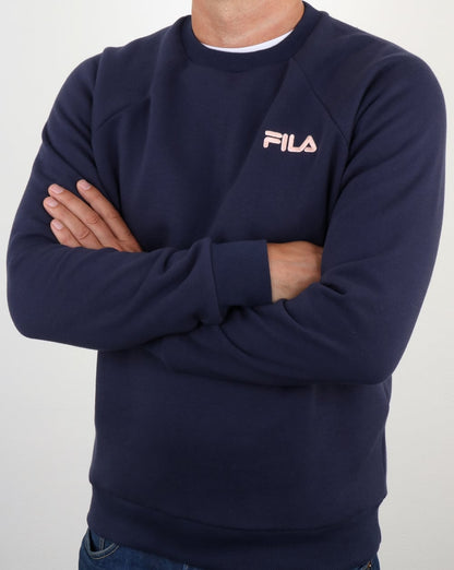 Fila Vintage Ethan Sweatshirt Marineblau