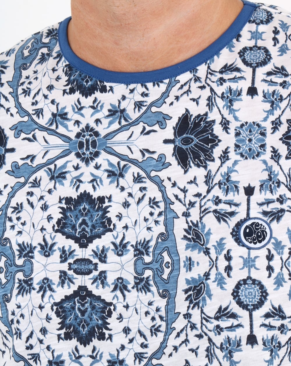 Pretty Green Ebury T-Shirt Weiß