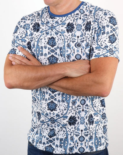 Pretty Green Ebury T-Shirt Weiß