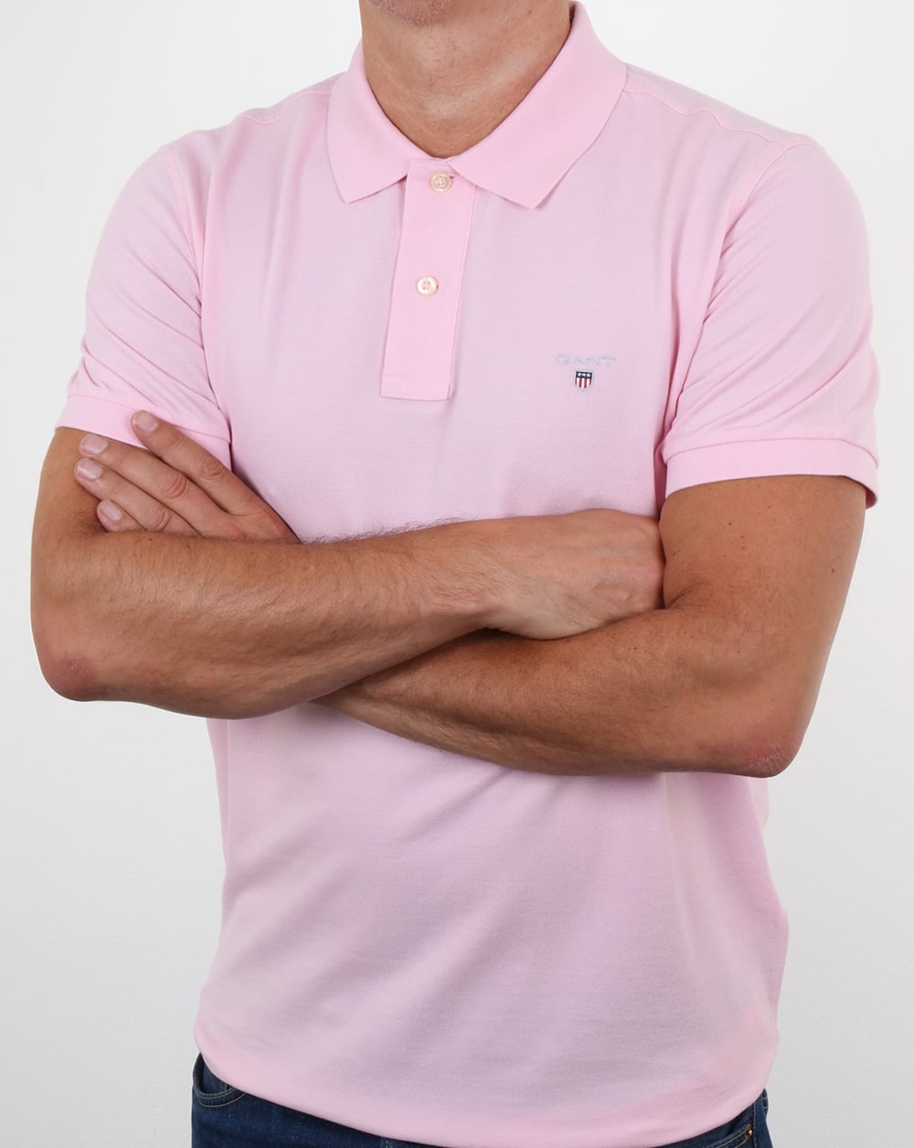 Gant Piqué Rugger Polo California Pink