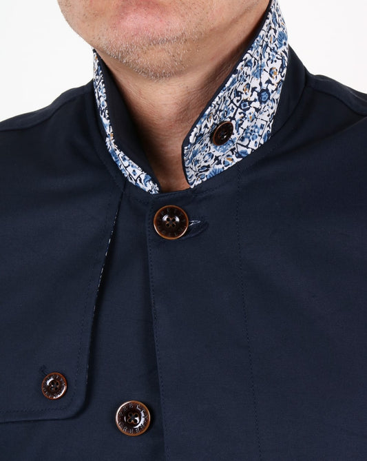 Pretty Green Pretty Green Layton Mac Marineblau
