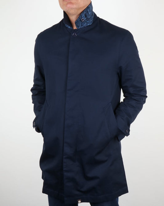 Pretty Green Pretty Green Mac Marineblau