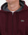 Lacoste Hooded Full Zip Sweatshirt Grape Vine Chine