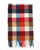 Gant Multicheck Scarf Bright Red