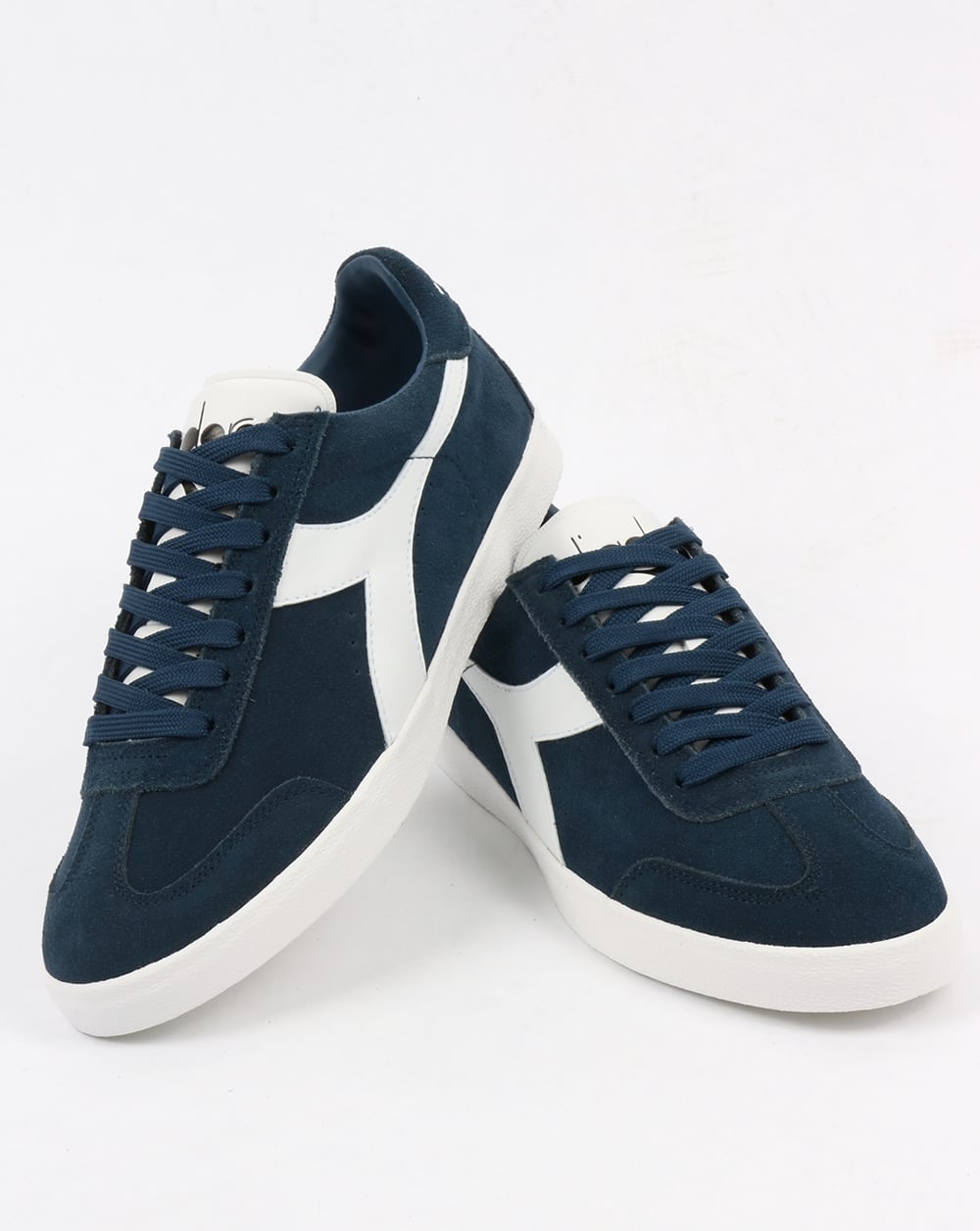 Diadora B Original VLZ Trainers Blue Denim/White