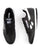 Reebok CL Ripple Leather Trainers Black/White