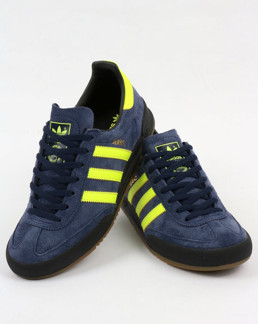 Adidas Jeans MK2 Sneakers Marineblau/Solargelb