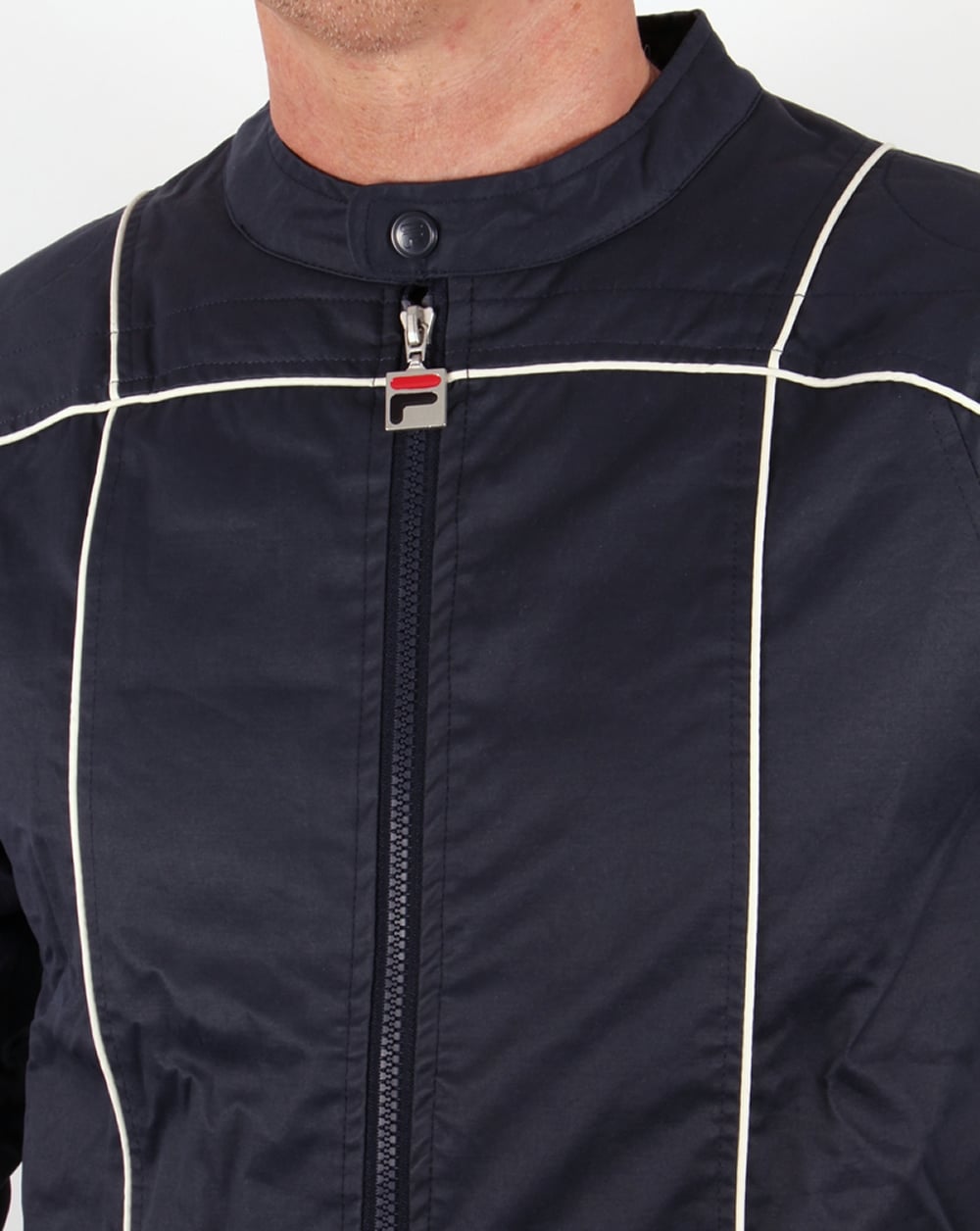 Fila Vintage Terrinda Wax Trainingsjacke, Marineblau