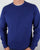 Robe Di Kappa Cotton Cashmere Crew Neck Jumper Dark Royal Blue