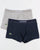 Lacoste Twin Pack Boxer Shorts Navy/Grey